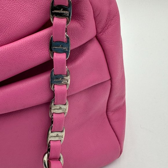 RARE Salvatore Ferragamo 2WAY shoulder bag with Vara Bracket Pink - Picture 5 of 15